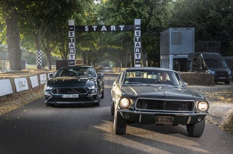 Ford впервые представит оригинальный Mustang Bullitt за пределами США на Фестивале скорости в Гудвуде