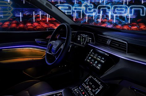 Прототип Audi e-tron создает новое измерение пространства для водителя и пассажиров