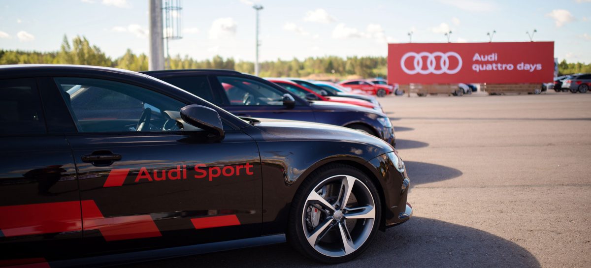 Крупнейший проект Audi quattro days стартовал в России