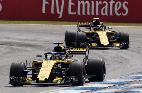На Гран-при Emirates Grosser Preis von Deutschland пилот Renault Sport Formula Team финишировал пятым