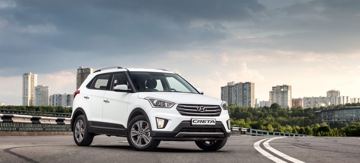 Hyundai Creta в январе стала лидером на рынке Дальнего Востока