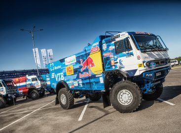 Новый спортивный грузовик команды «КАМАЗ-мастер»