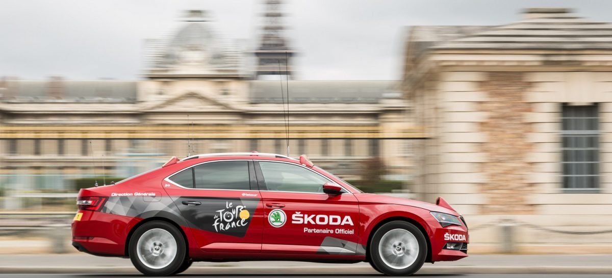 SKODA вновь предоставит 250 автомобилей для гонки Тур де Франс