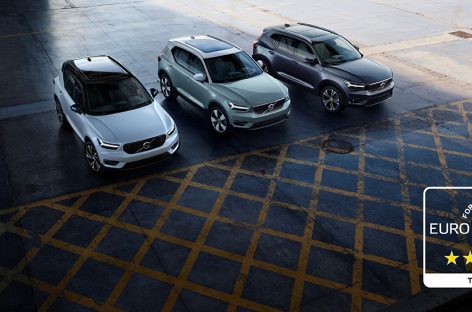 Volvo XC40 получил высшую оценку по безопасности в тестах Euro NCAP