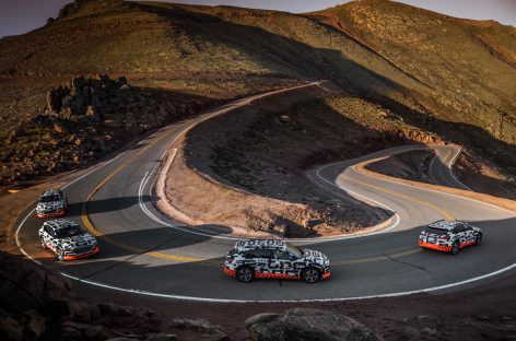Audi e-tron: испытание системы рекуперации – более 400 км на одном заряде