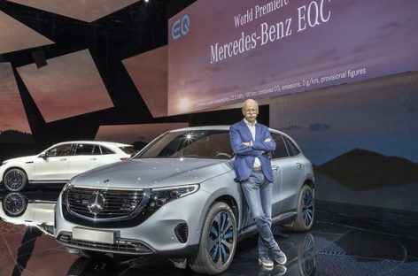 Электрический Mercedes EQC против Model X: 450 км запаса хода и пять режимов езды