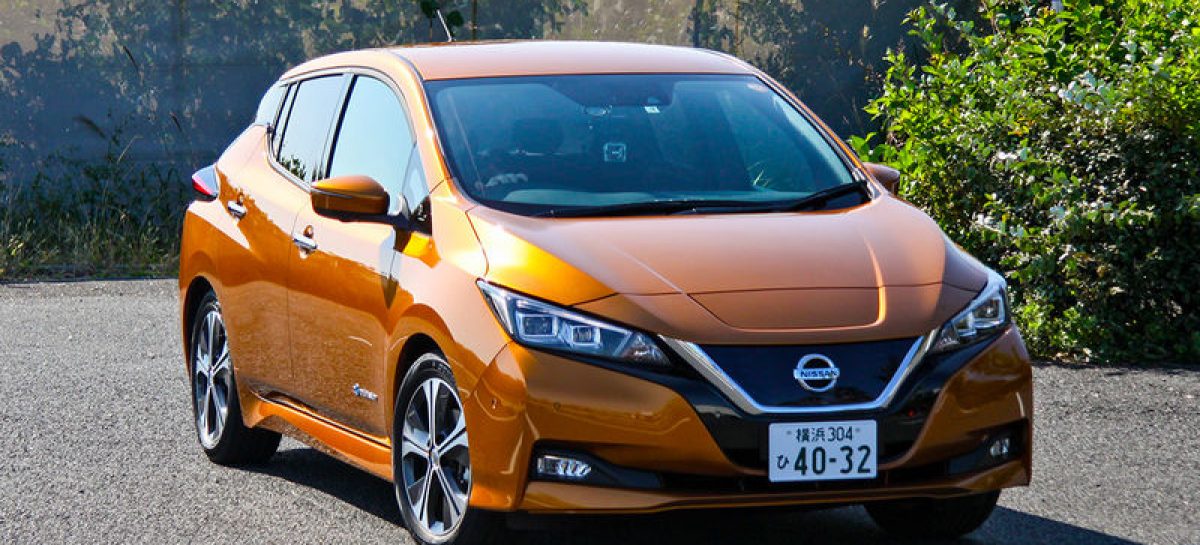 Электрический Nissan Leaf возможно опять приедет в Россию
