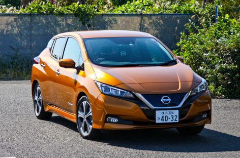 Электрический Nissan Leaf возможно опять приедет в Россию