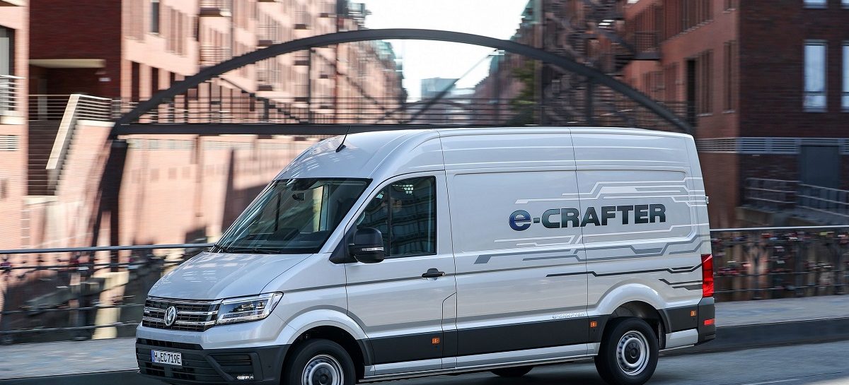 Volkswagen электрифицирует модель Crafter