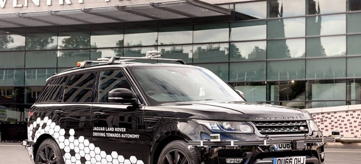 Range Rover Sport с системой автопилота самостоятельно проехал  по одной из самых сложных трасс Великобритании