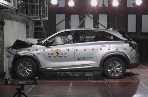 Hyundai Nexo получил пять звезд в краш-тестах Euro NCAP