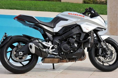 Новый мотоцикл Suzuki KATANA был представлен на выставке Intermot 2018