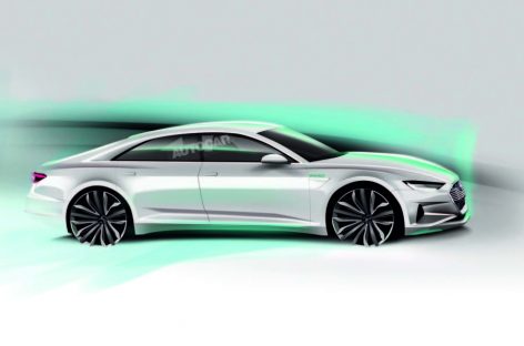 На автосалоне в Лос-Анджелесе состоится официальная премьера концепта электромобиля Audi e-tron GT