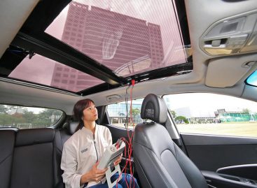 Планируется интеграция солнечных элементов в электромобили KIA и Hyundai