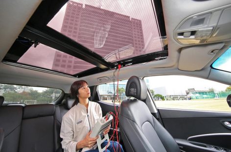 Планируется интеграция солнечных элементов в электромобили KIA и Hyundai