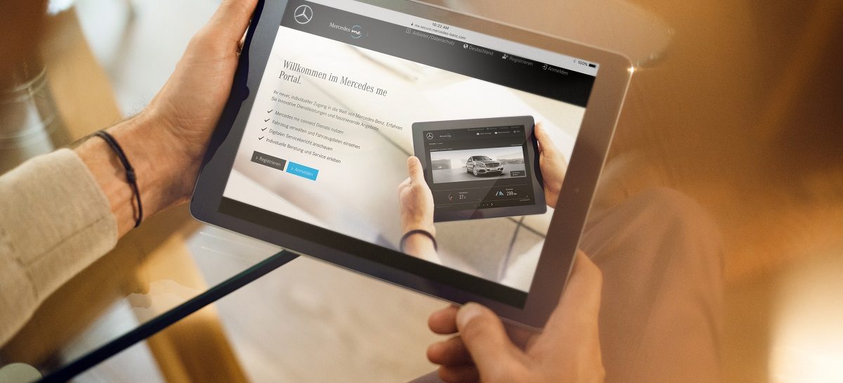 Представлен новый сервис для российских клиентов – Mercedes me сonnect