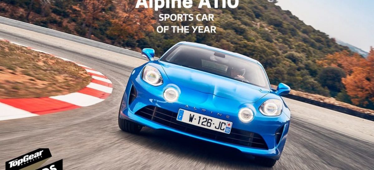 Alpine a110 вышел в финал конкурса «Автомобиль года 2019»
