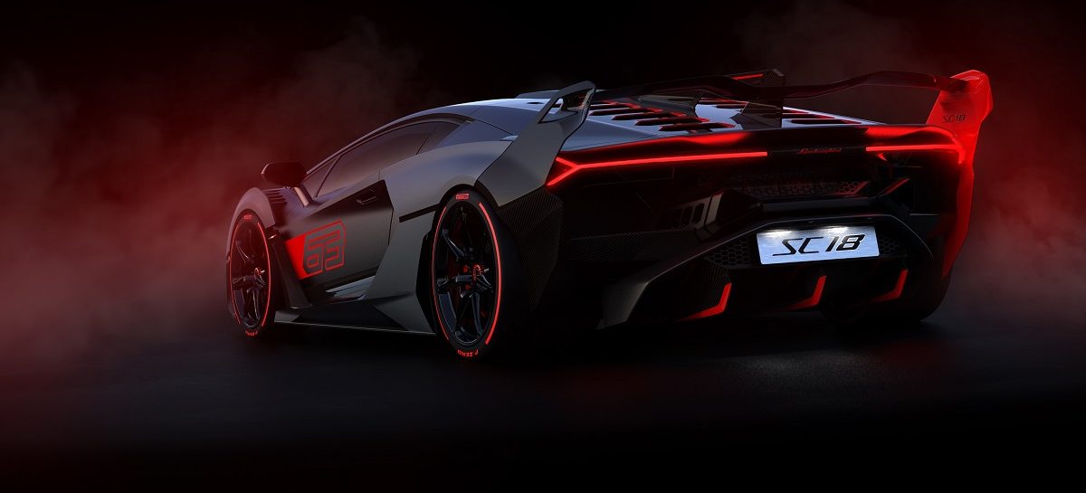 Lamborghini SC18 получил эксклюзивное гоночное оснащение