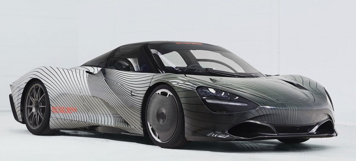 McLaren представила первый тестовый образец гипекара Speedtail