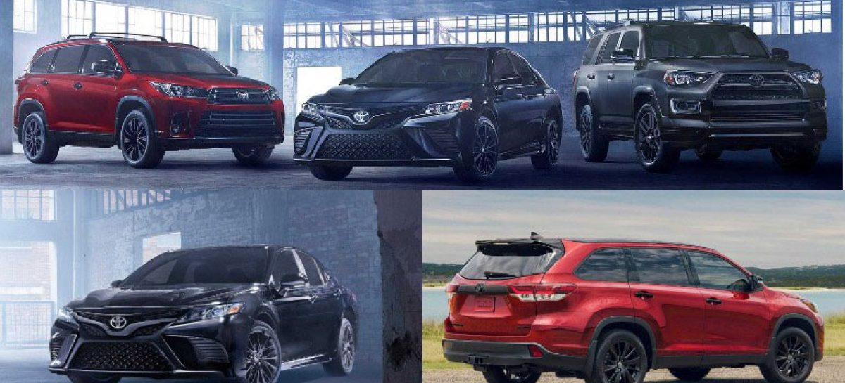 Toyota представит в Лос-Анджелесе специальные версии Camry и Highlander