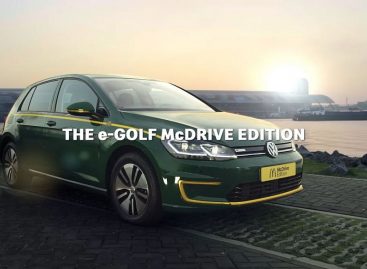 Представлена спецверсия Volkswagen Golf для McDonalds