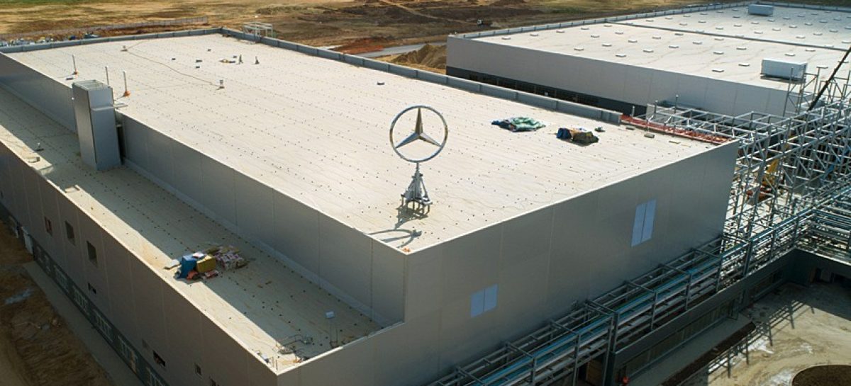 На российском заводе Mercedes начались пусконаладочные работы