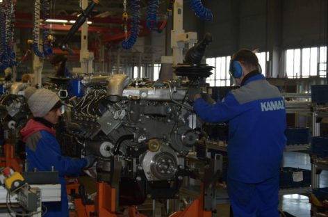КАМАЗ запустит производство двигателей Р6 в следующем году