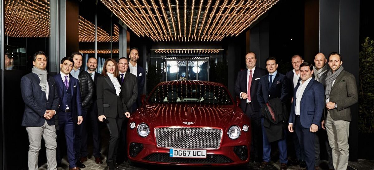 Bentley награждает лучших в Европе менеджеров по продажам