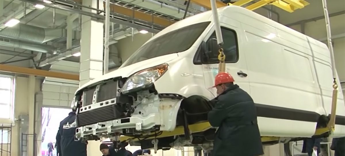 В Бресте запущено производство микроавтобусов и фургонов МАЗ