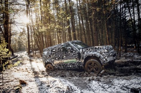 Дорожные тесты нового Land Rover Defender