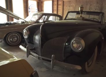 Найдено более сотни раритетных автомобилей в заброшенном гараже