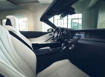 Концепт Lexus LC Convertible будет показан на автосалоне в Женеве