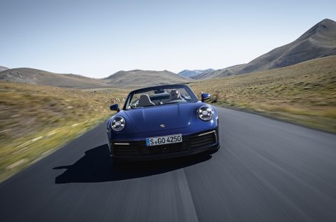 Новый Porsche 911 Cabriolet