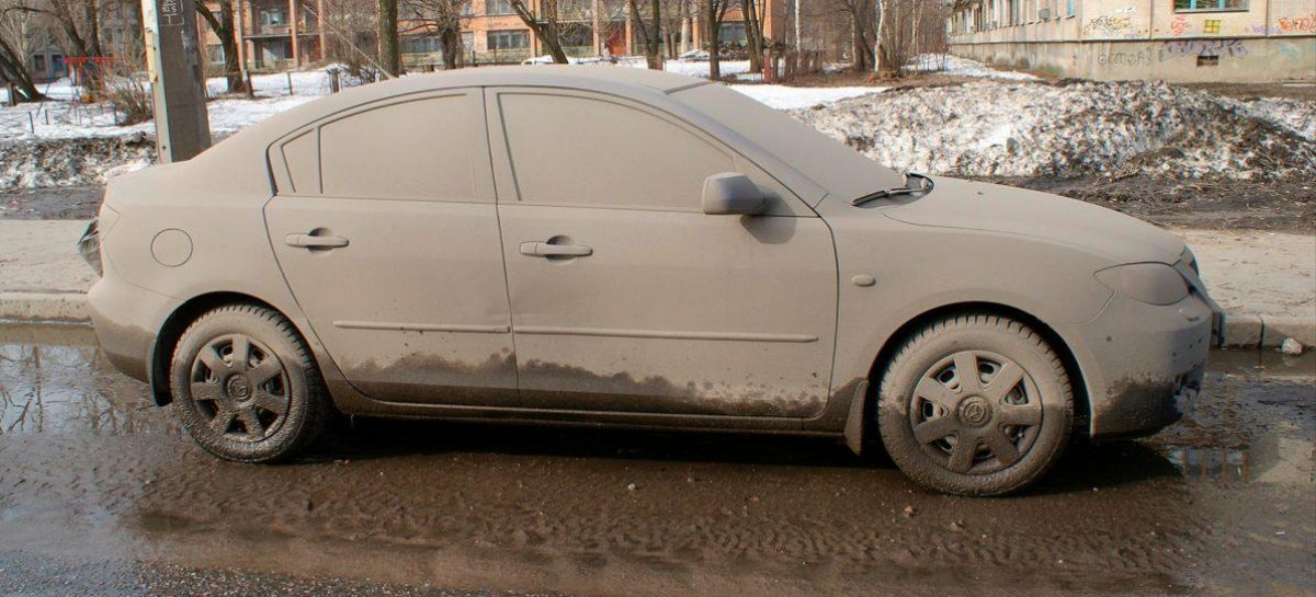В России 23,7 процента автомобилистов не моют машину зимой