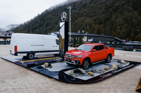 Mercedes-Benz начинает долгосрочное сотрудничество с горно-туристическим центром «Газпром»