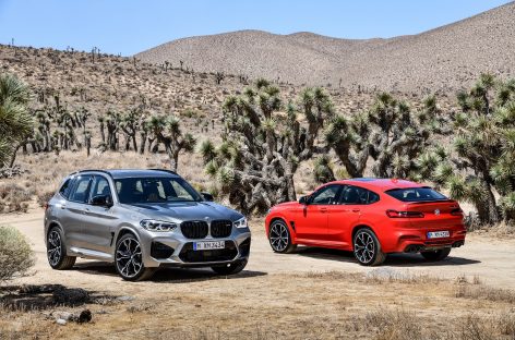 Новые BMW X3 M и BMW X4 M и их версии Competition.