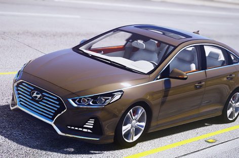 Новую Hyundai Sonata выпустят без традиционного рычага КПП