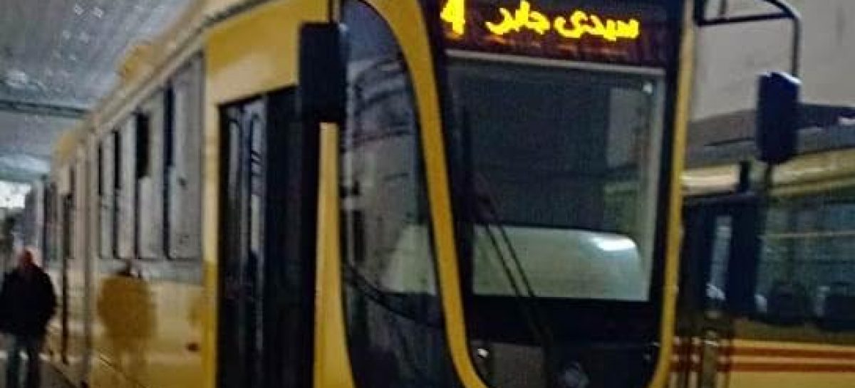 Украинские трамваи К1Е6А теперь в Египте