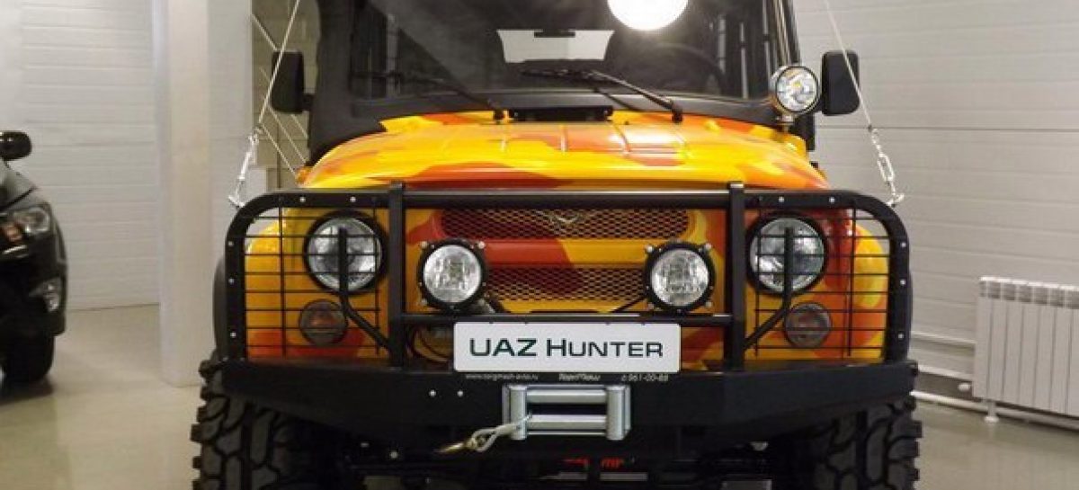 УАЗ начал поставки модели “Хантер” в Чили
