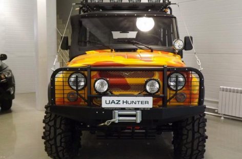 УАЗ начал поставки модели “Хантер” в Чили