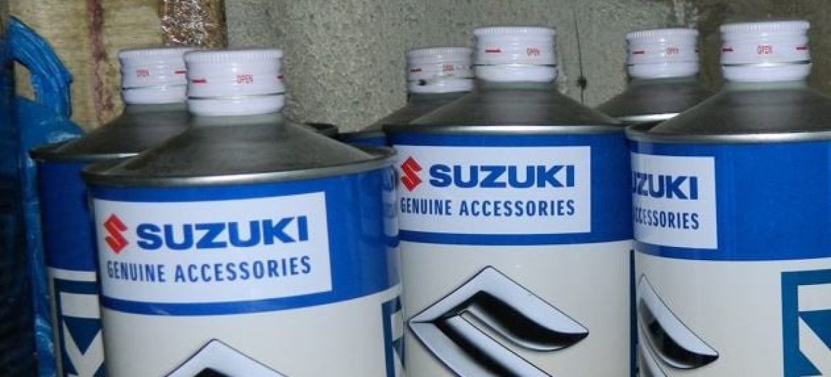 Suzuki заменит моторное масло с фильтром по специальной цене
