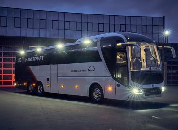 Эксклюзивный автобус Man Lion’s Coach стал основным транспортом сборной Германии по футболу