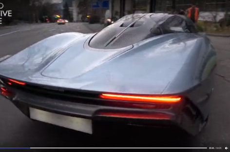 Как выглядит и звучит гиперкар McLaren Speedtail, развивающий скорость 403 км/ч