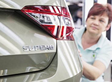 Важная веха: произведен 500-тысячный Škoda Superb третьего поколения