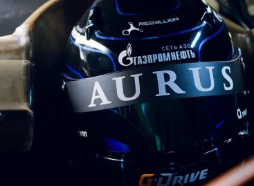 Aurus на гоночной трассе
