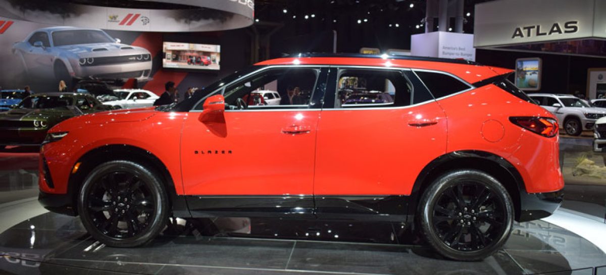 В Сети рассекретили интерьер нового Chevrolet Blazer