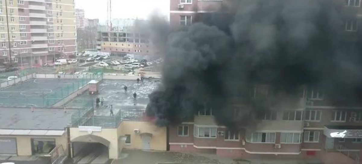 На севере Москвы сгорела подземная парковка