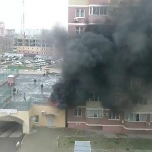 На севере Москвы сгорела подземная парковка