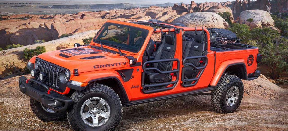 Jeep представил шесть шоу-каров на тему возрожденного пикапа Gladiator