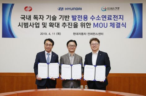 Hyundai Motor планирует вырабатывать электроэнергию из водорода
